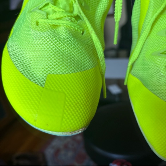 Bright Yellow Athletic Shoes - Picture 8 of 17